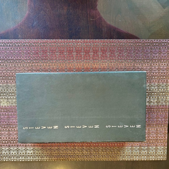 NIB Steve Madden Woven Metallic Silver Yoga Flats in Size 10 - Picture 12 of 12